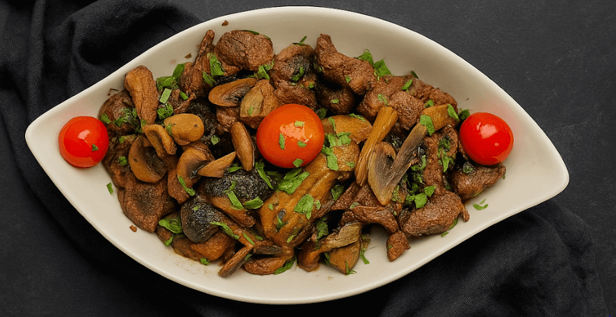 Ras Eusfur with Mushrooms